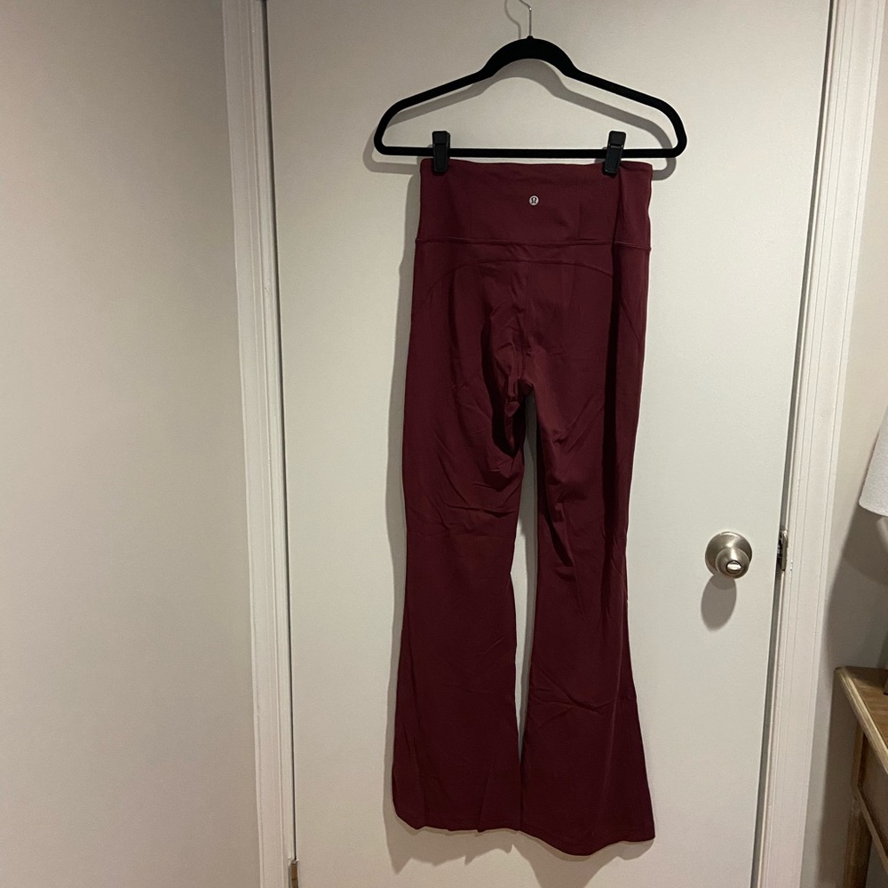 lululemon athletica Kids Maroon Leggings